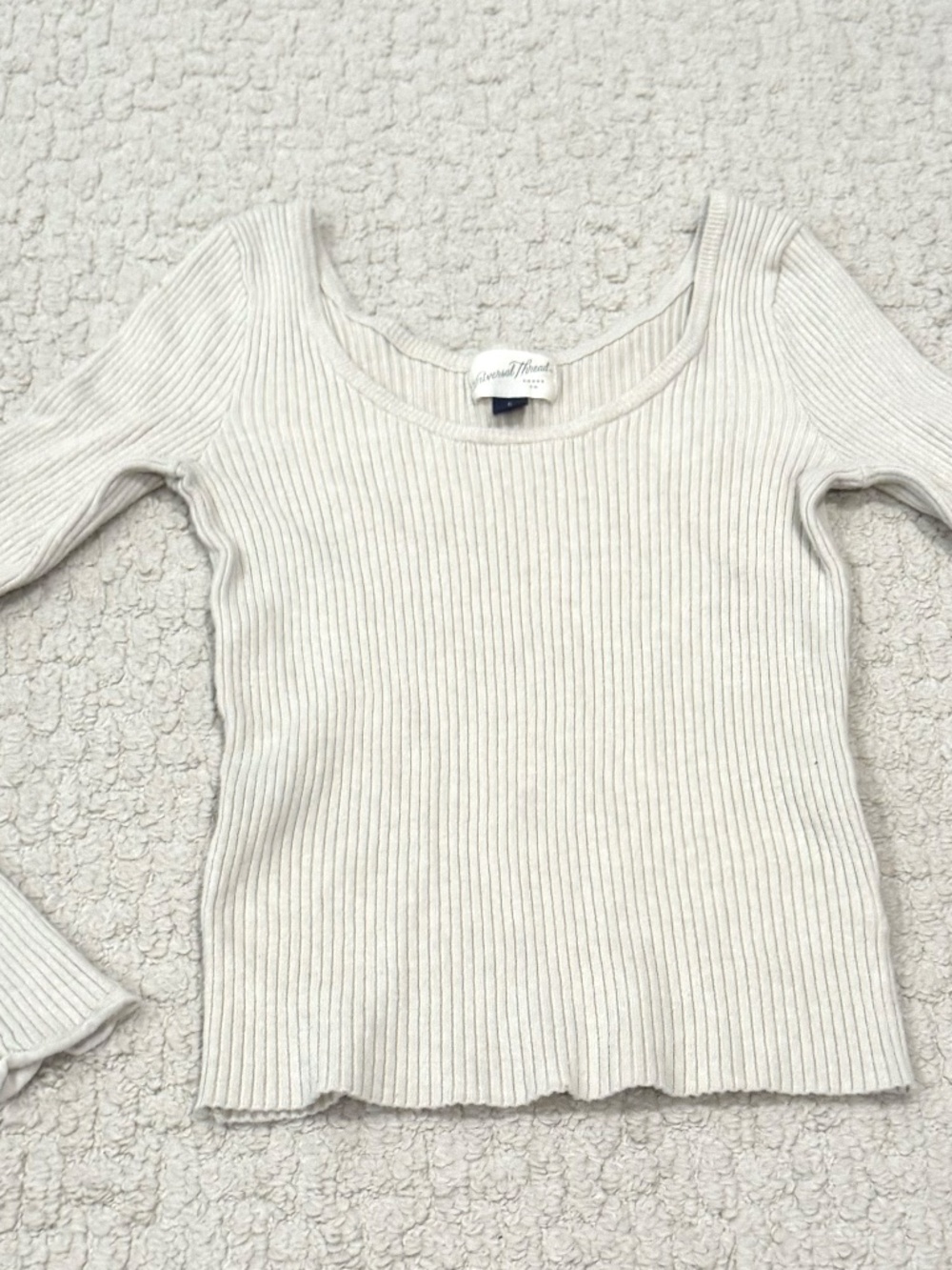 Universal Thread Ribbed Long Sleeve Top Size Small - Picture 5 of 7